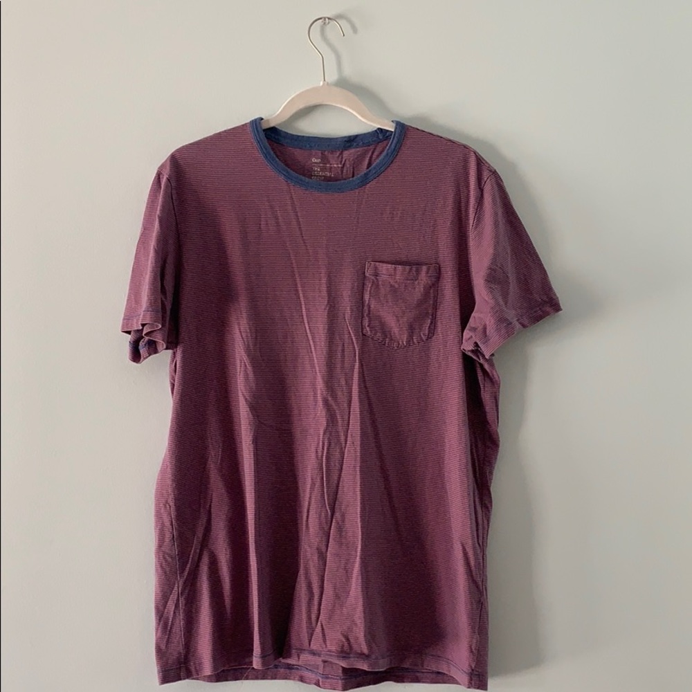 Gap men’s striped pocket tee
